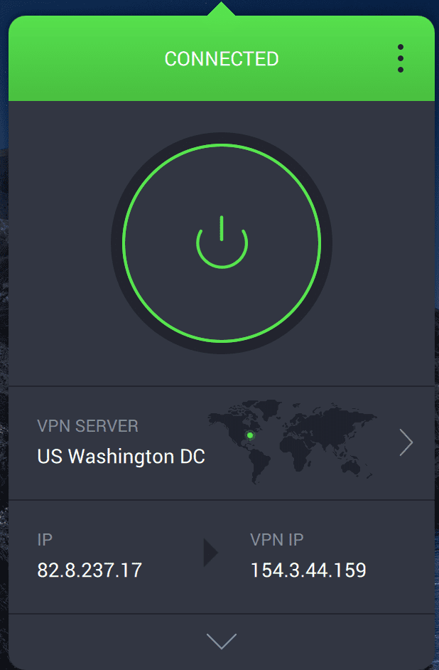Private Internet Access on a Macbook Air 